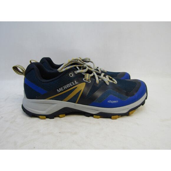 Merrell Mens Size 10.5 Blue Mesh LaceUp Causal Comfort Hiking Running Shoes main image 10